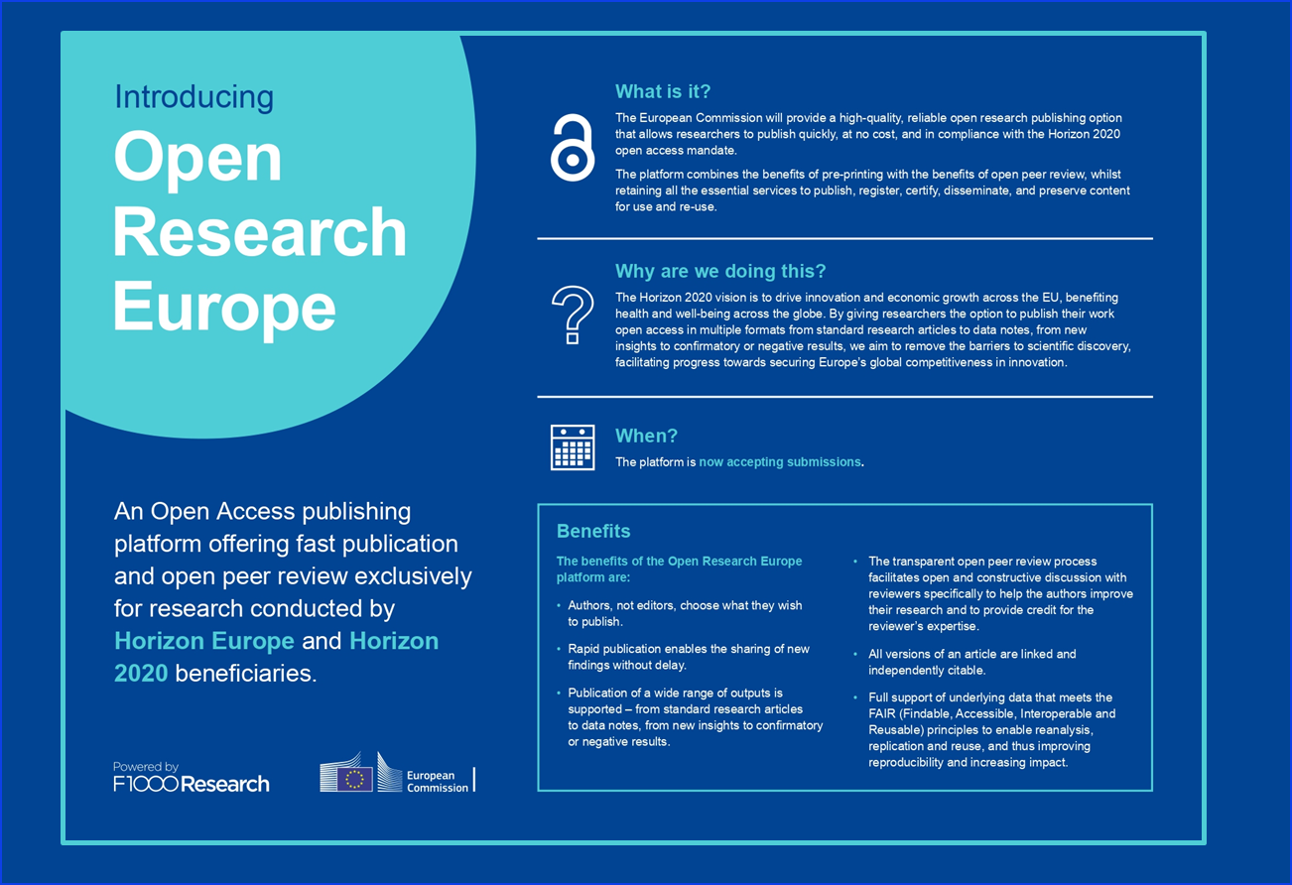 Read more about the article Open Research Europe: Rapid and Transparent Publishing