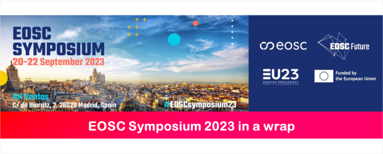 The EOSC Symposium 2023 in Madrid: A recap