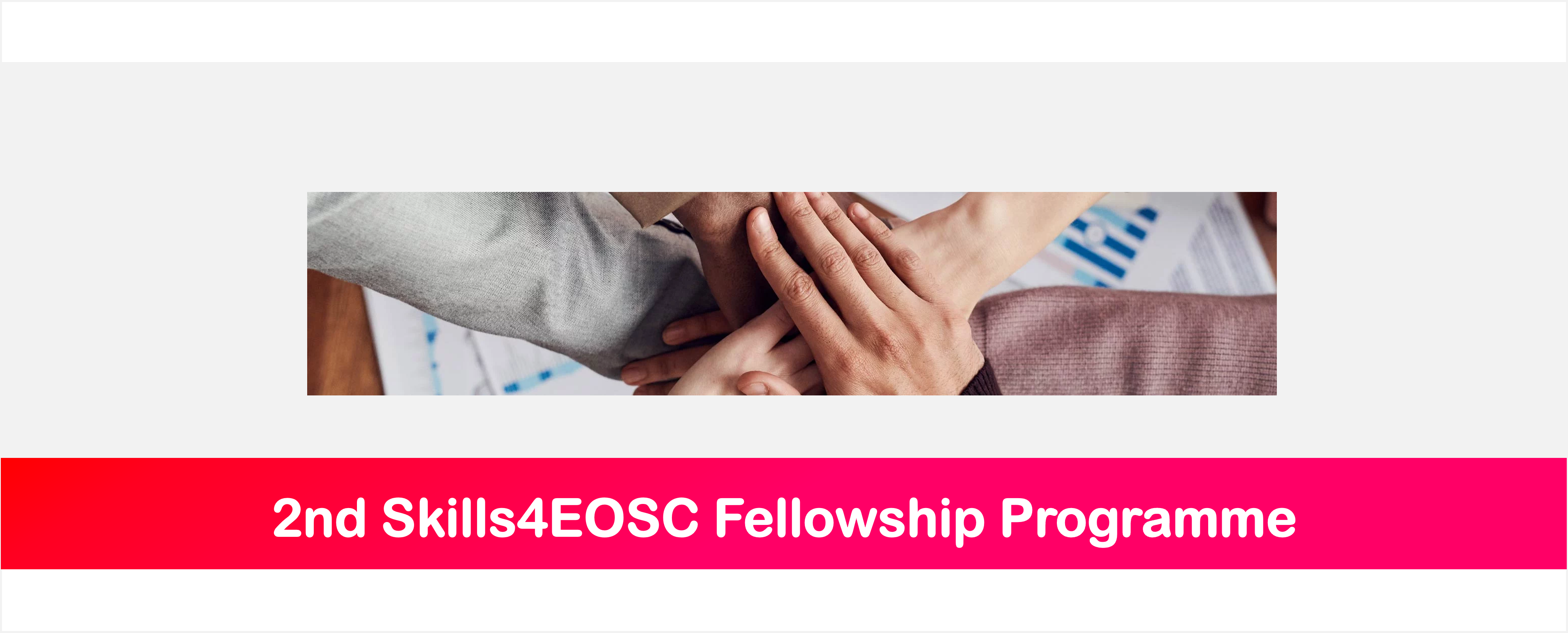 Read more about the article Skills4EOSC Fellowship Programme