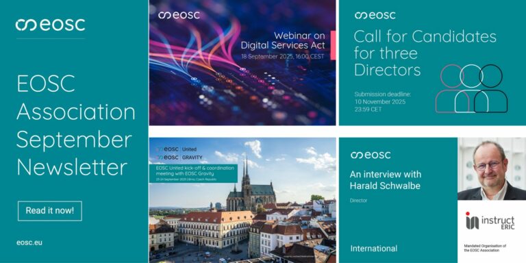 New EOSC Association Newsletter